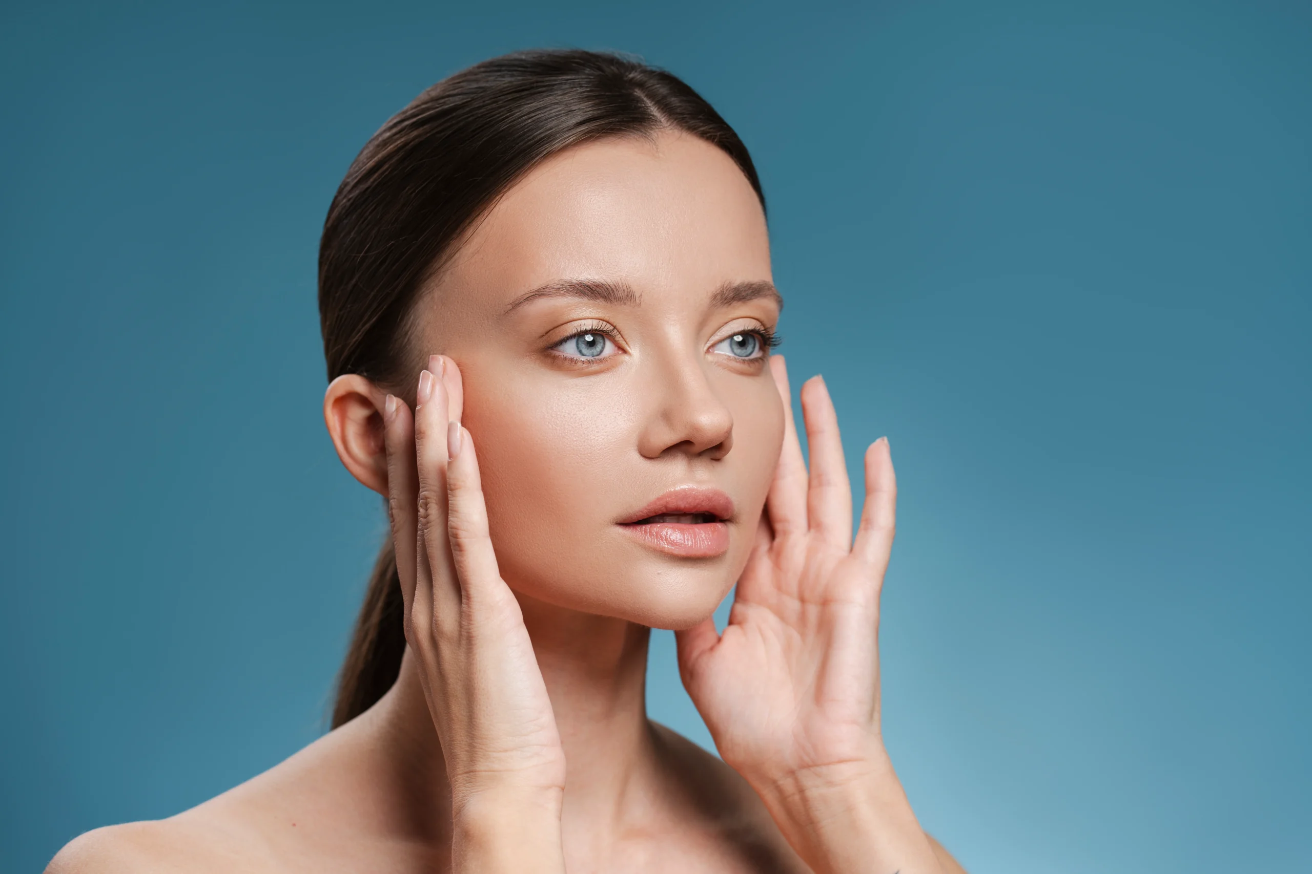 Certified aesthetician performing BB Glow at Innovative Dentistree Islamabad